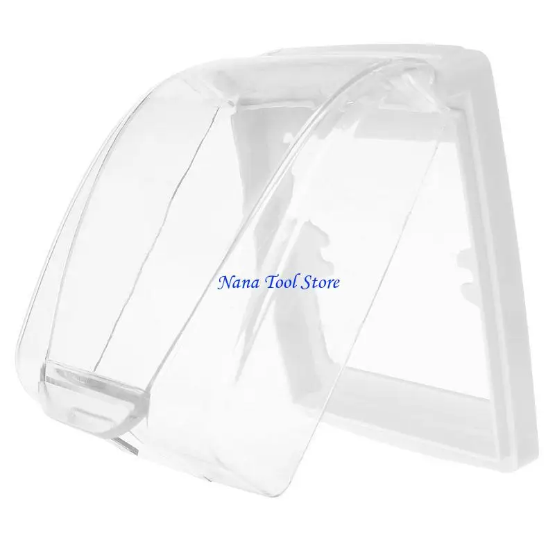 31GJ Clear Switches Outlet Protective Box Waterproof Dust Cover for Household Plastic Wall Outlet Switches Box Enduring