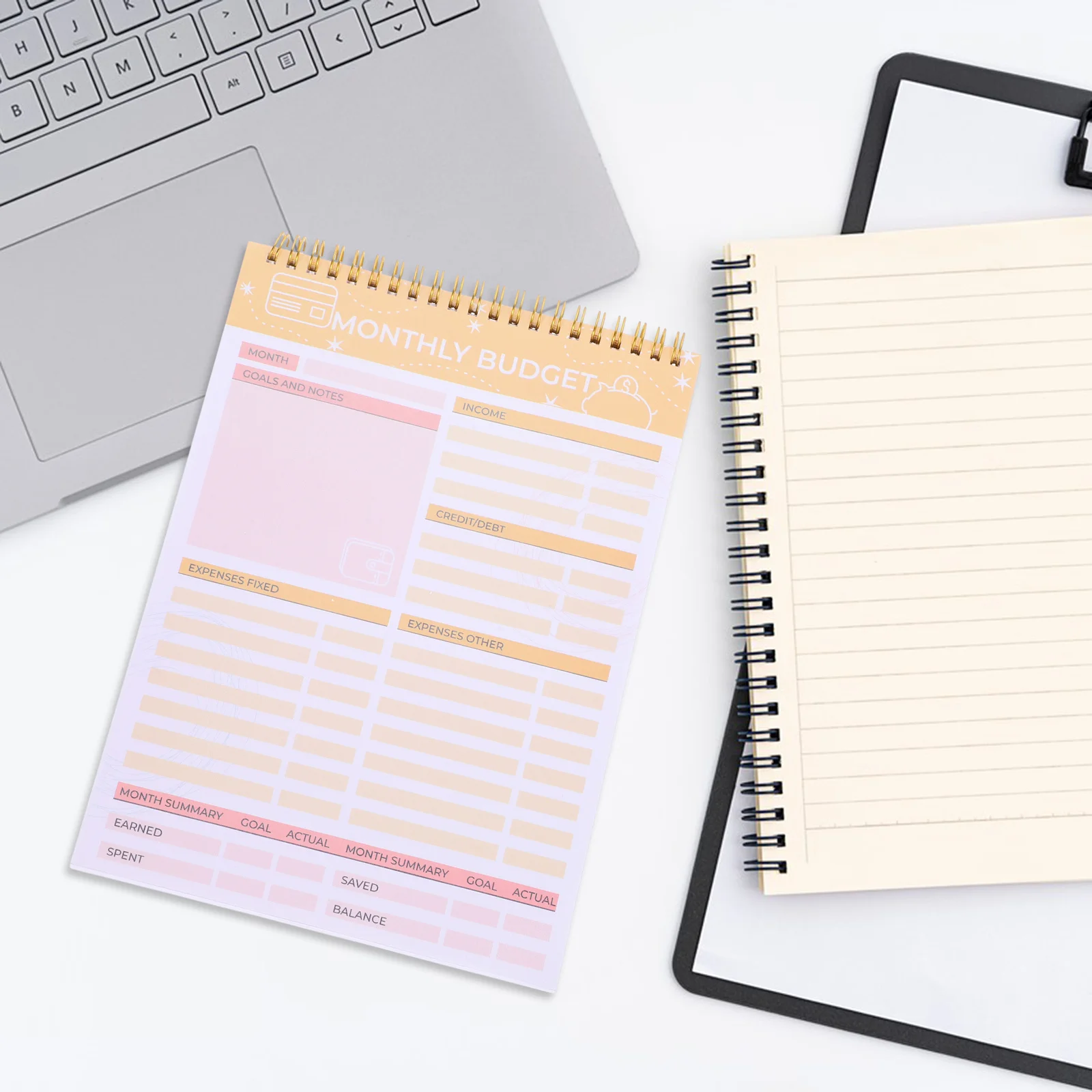 

Budget Menu Notebook Weekly Tearable Household Planner for Planning Diet Notebook Food Diary Weekly Meal Planner