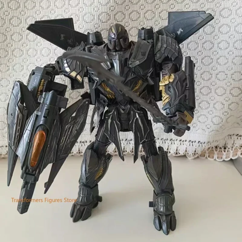 Em estoque transformadores filme 5 versão eua tlk líder megatron anime personagem figura de ação modelo brinquedo presente promocional coleção