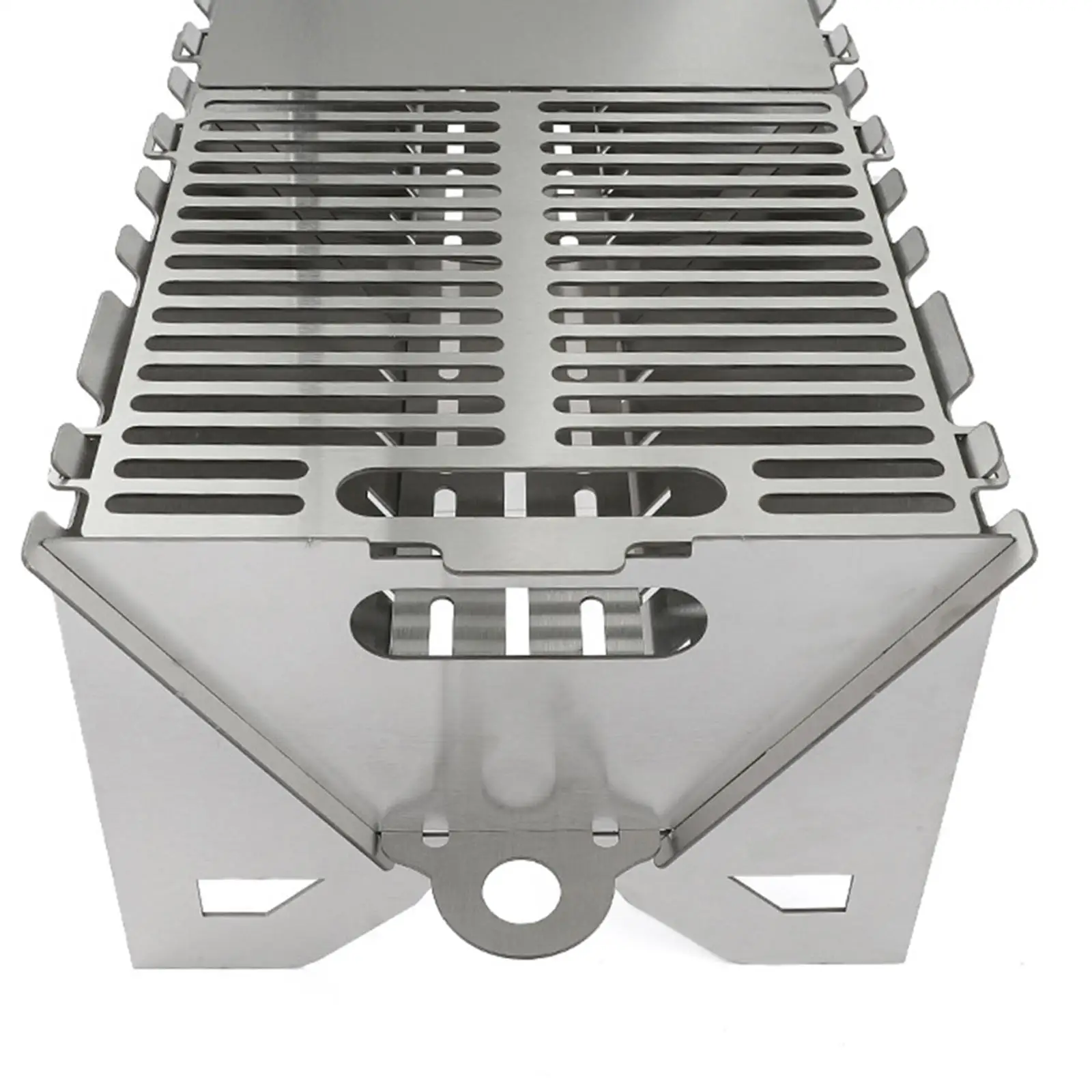 

Folded Portable Charcoal grill per bbq Stainless Steel Kebab Perfect for Outdoor Barbecue Camping