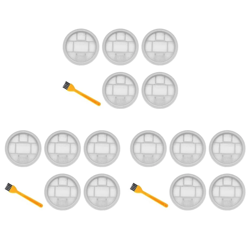 

ABMH-Handle Vacuum Cleaner Hepa Filter For Xiaomi Deerma VC20S VC20 Handle Vacuum Cleaner Parts Accessories Filter 15Pcs