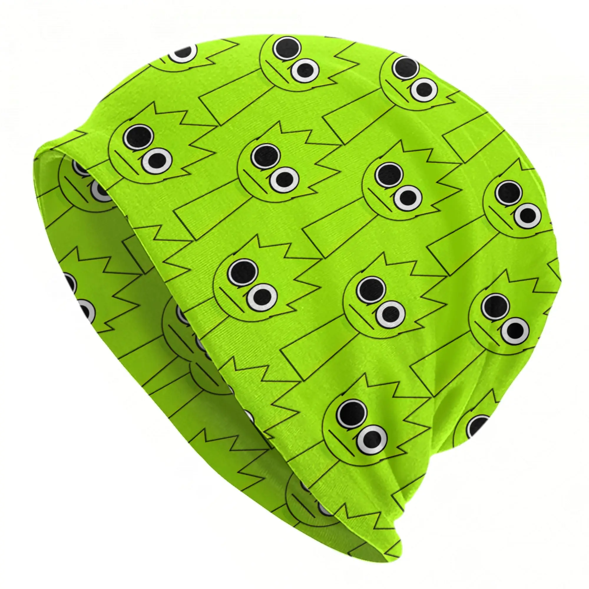OWAKCX Sprunki Caps Cartoon Game Goth Unisex Outdoor Skullies Beanies Hats Spring Warm Multifunction Bonnet Hat