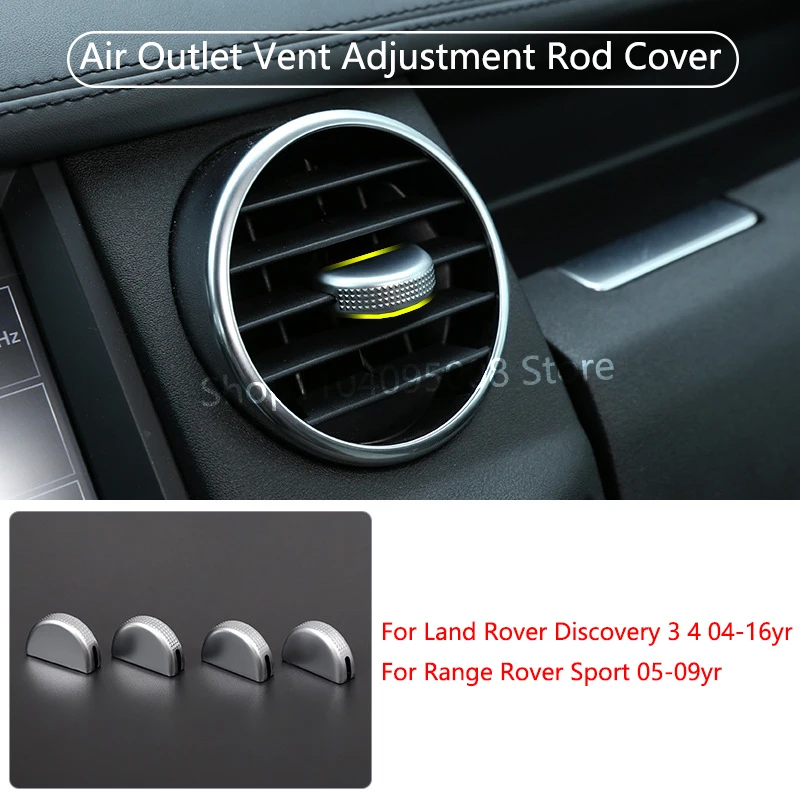 

For Land Rover Discovery 3 4 LR3 LR4 Range Rover Sport ABS Car Air-conditioning Air Outlet Vent Adjustment Rod Cover Trim