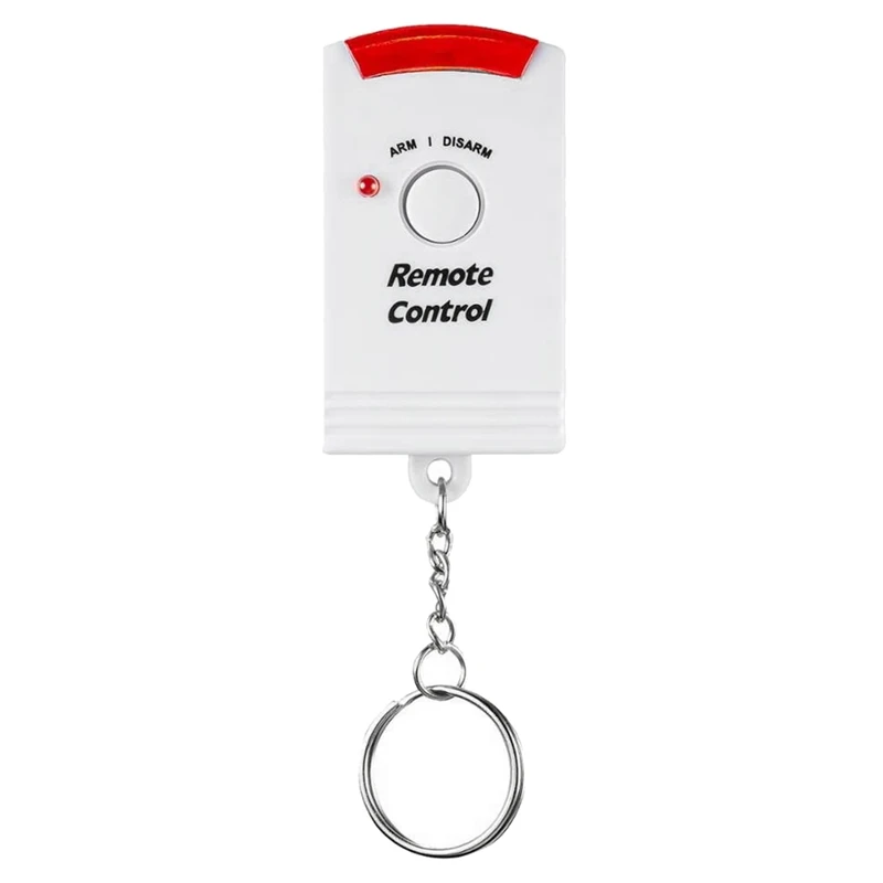 Infrared Motion Sensor Alarm - Burglar Alarm With 2 Remote Controls, Suitable For Home/Garages/Shops