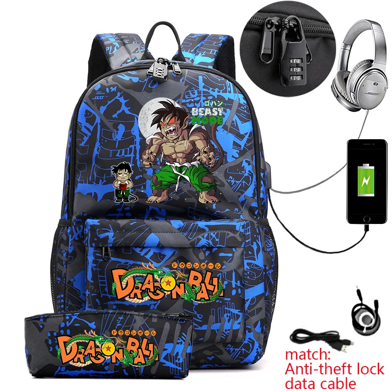 dragon-ball-anime-print-anti-theft-backpack-casual-school-bag-for-kids-teens-with-pencil-case