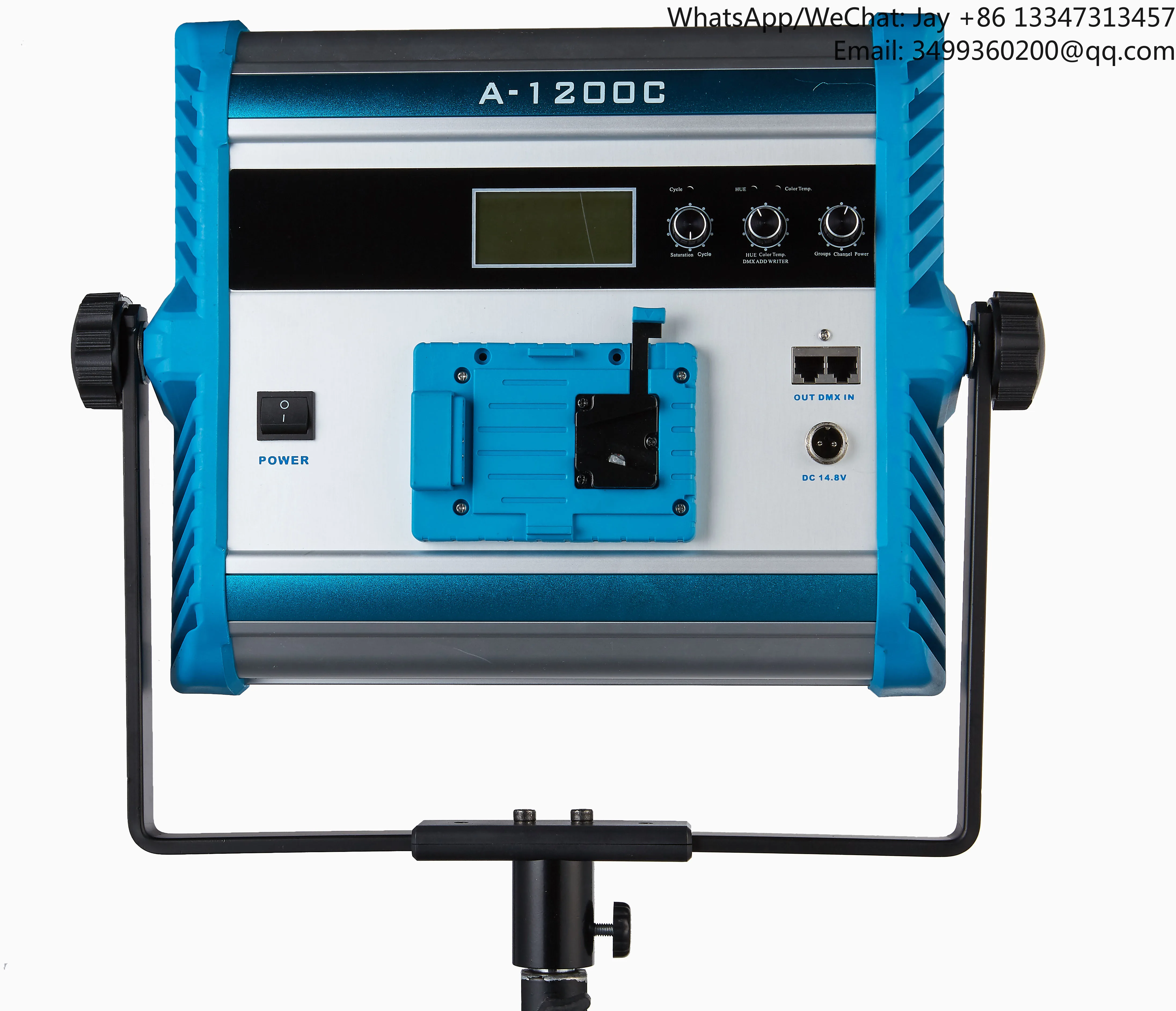 

2026 Film Shooting Lights A-1200C 2800K-9900k RGB Colorful Photo And Video Light With LCD Display Studio Lighting