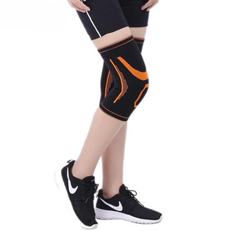 Korean Knitted Knee, Elbow, and Foot Protection Sports Equipment Fashion Jacquard Nylon Thermal Protector Leg Warmers