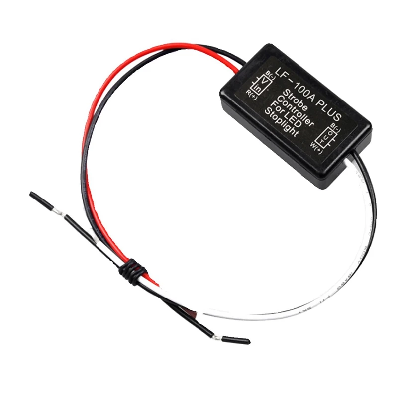 LF-100A Car Flash Light Controller Strobe Controller Flasher Breathing Module For Car LED Brake Stop Light Module