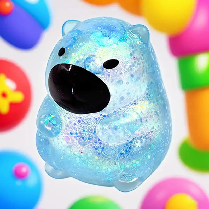 Cartoon Capybara Squishy Slow Risings Fidgets Spielzeug Squishy Stress Relief Spielzeug Geburtstag Klassenzimmer Preis Spielzeug für Kinder Stress