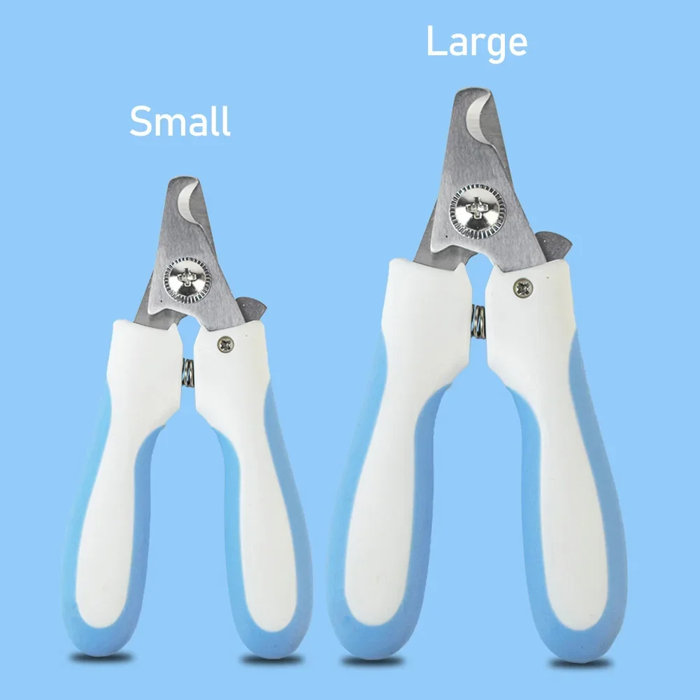 Profissional Pet Nail Clipper, Dog Cat Nail Trimmer, aço inoxidável, Labor-Saving, Conveniente Grooming Suprimentos