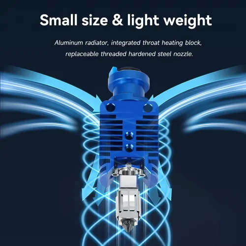 Imagen 2 del producto Nueva actualización TZ E3 2,0 Hotend Kit cabezal de impresión de alta velocidad para Ender 3/CR10/VORON 2,4 extrusora de alta gama j-head para Ender 3 V2 CR10