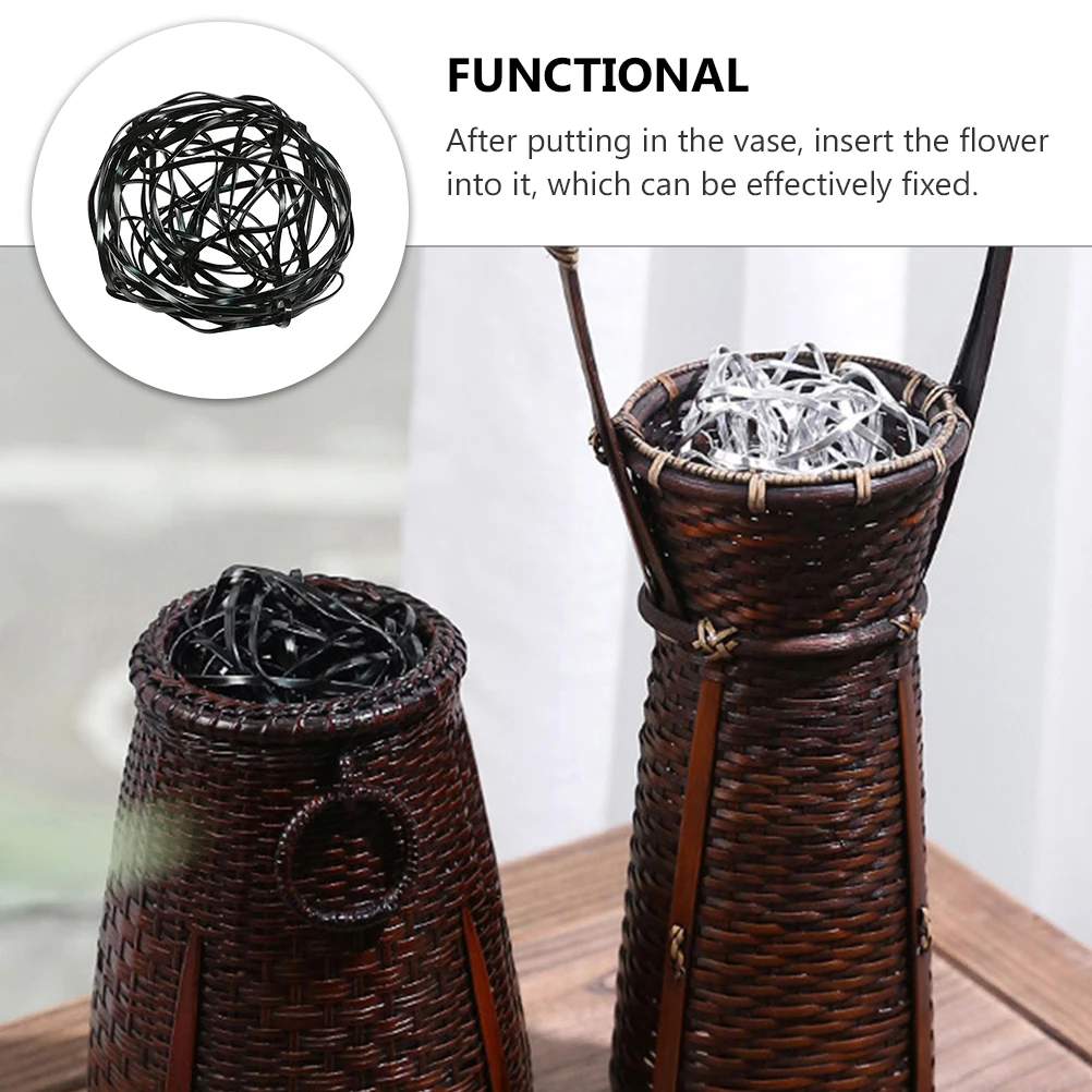 

2pcs Flower Arranging Holders Flexible Design For Vase Use Practical Flower Diy Arrangement Tools Home Decor Party