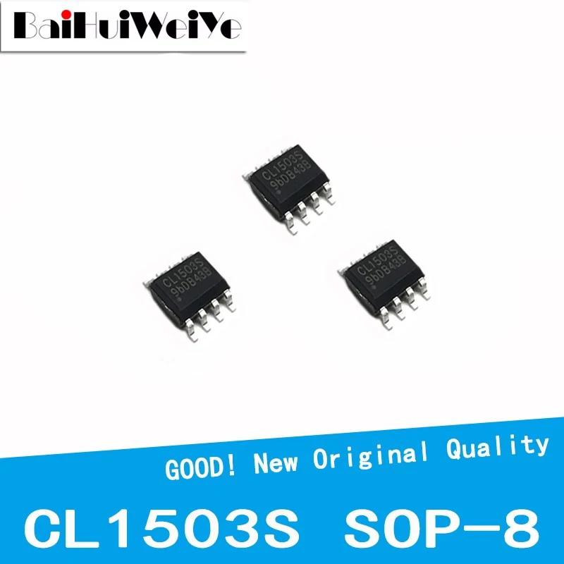 10Pcs/Lot CL1503 CL1503S 340mA Isolated Step-Down Line LED Constant Current Driver Chip SMD  SOP8 SOP-8 Good Quality Chipset