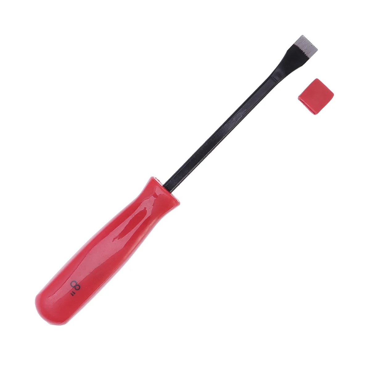 

3D Printer Professional Accessories Multifunctional Ergonomic Hot Bed Scrapper Removal Tool Sturdy Stainless Steel Red
