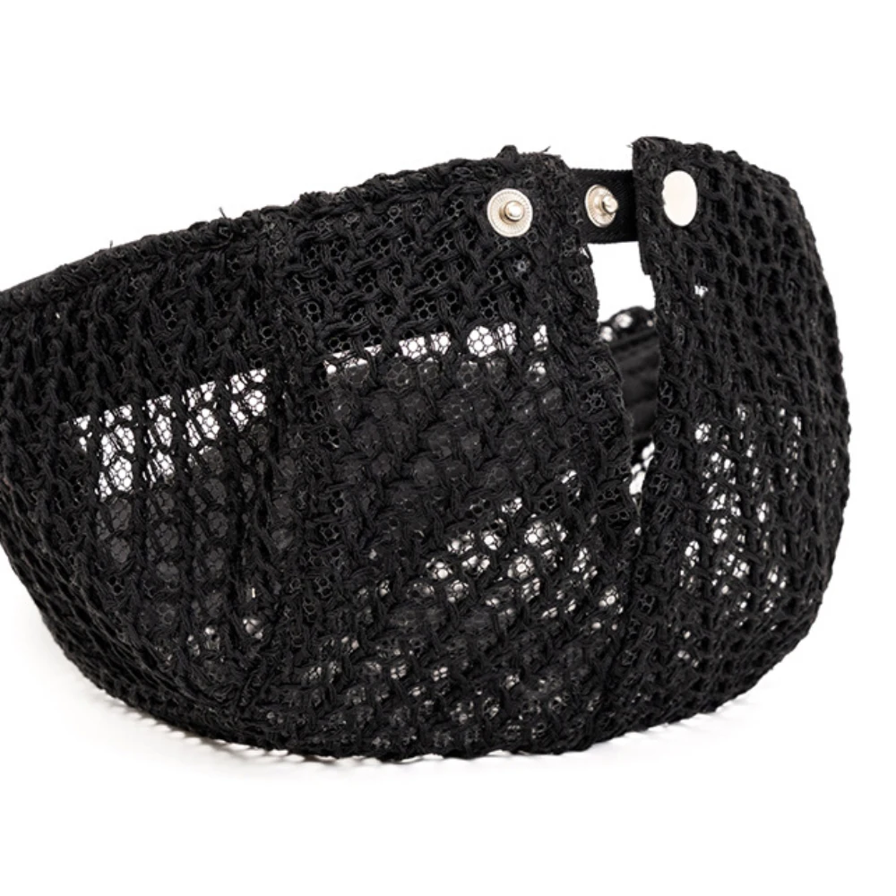 HT4809 Berets Frühling Sommer Atmungsaktive Mesh Cap für Männer Frauen Künstler Maler Baskenmütze Hut Männlich Weiblich Flache Kappe Einstellbare Baskenmütze Kappe – Detail 5