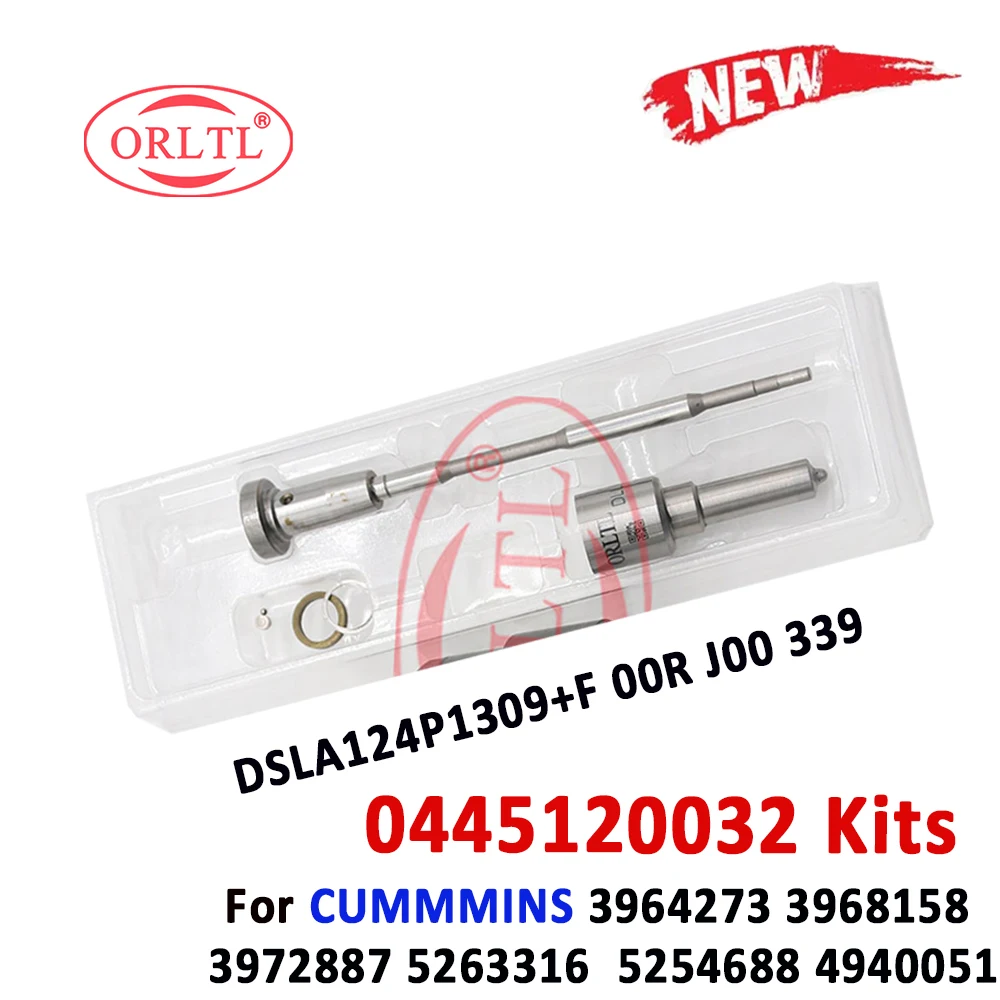 

ORLTL Nozzle DSLA124P1309 VALVE F 00R J00 339 Common Rail Diesel Fuel Injector 0445120032 Repair Kits For 3964273 0 445 120 032