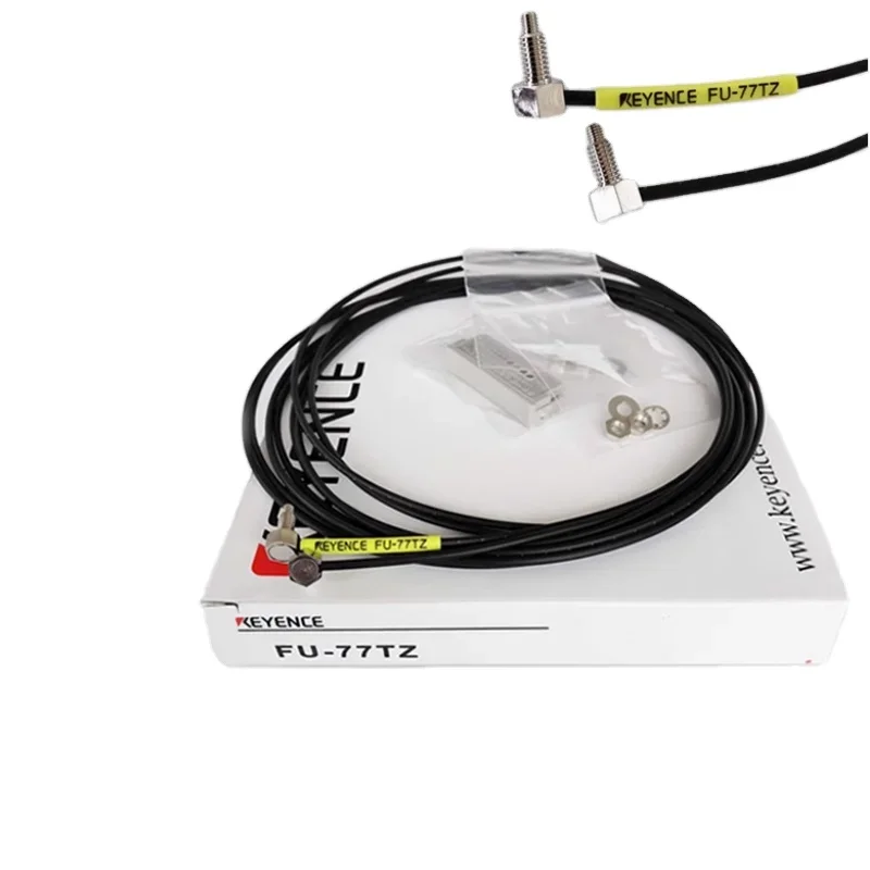 FU-77V Fiber Optic Sensor with Optical Axis Diameter of 1.13mm Thin Tube Through Type Heat Resistant Small Beam Point FU-77TG