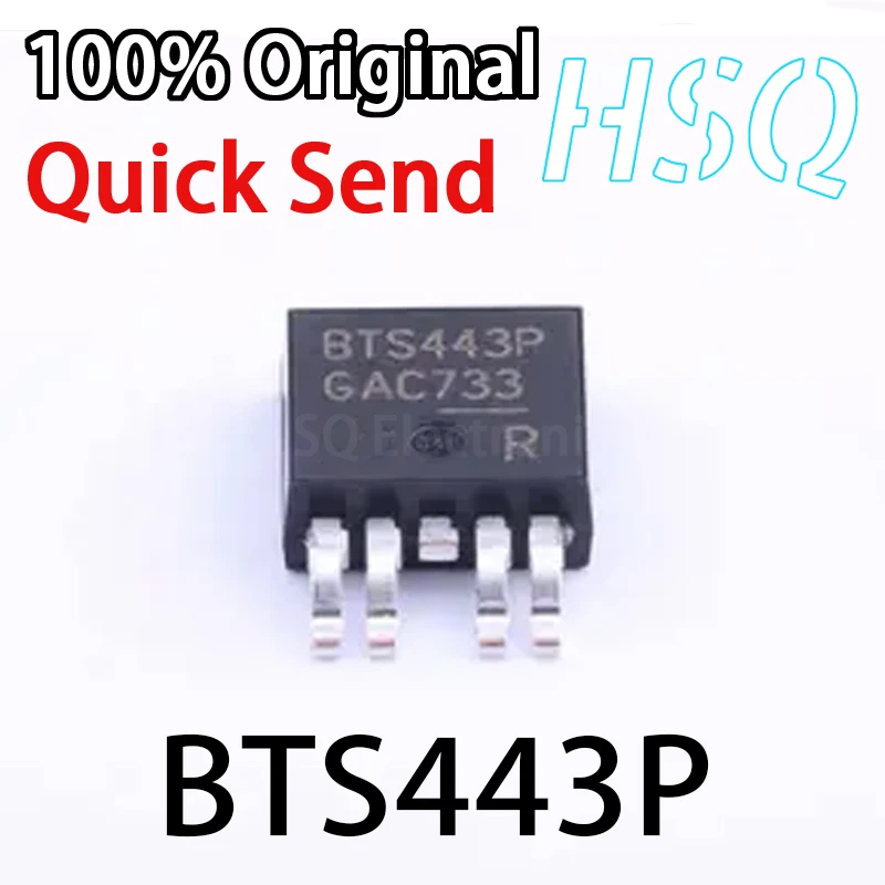 

1PCS BTS443 BTS443P Automotive Computer Board Chip Transistor Power Switch Circuit Protection Chip