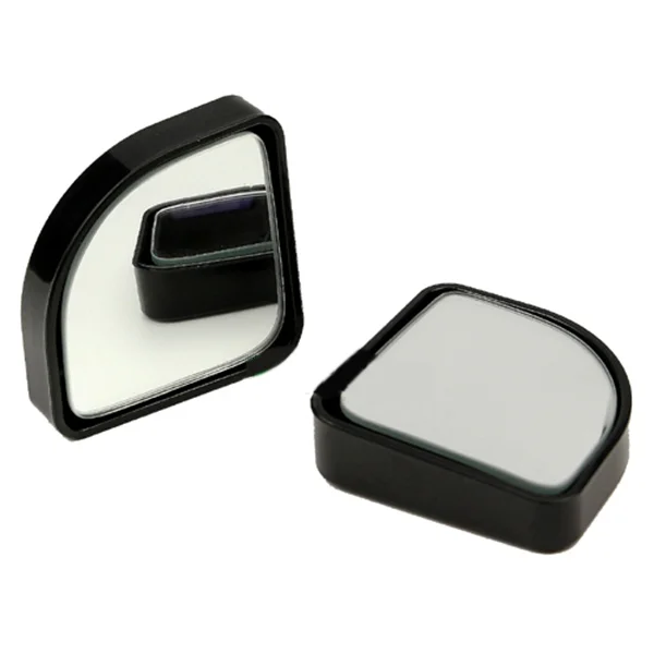 Pair of Auto Car Adjustable Push Rearview View Convex Mirror Wide Angle Sector Blind Spot Mirror