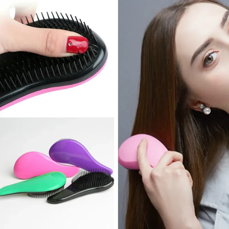 1 Pc Detangling Comb Shower Hair Brush Detangler Salon Styling Tamer Exquisite Cute Useful Tool Hot Sale Hairbrush