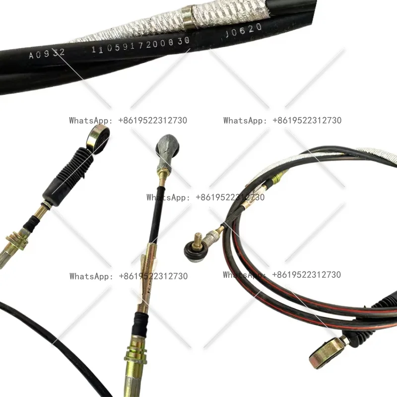 

Suitable for Foton Omac Flanders Truck Parts 1105917200029 1105917200030 Shift Cable Assembly Auman