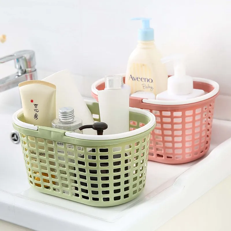 

Portable Shower Basket Plastic Bath Caddy Bathroom Organizer Efficient Storage Solution for Your Bathroom Needs