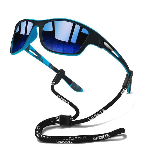 Okulary przeciwsłoneczne unisex z klasycznym wzorem kamuflażu Chain, do wędkowania, jazdy samochodem, sportów, biegania, wspinaczki górskiej, modne, vintage.