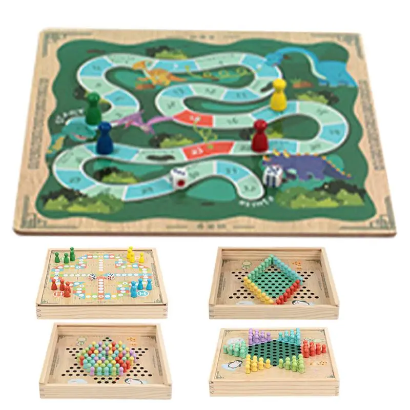 

Strategy Board Games Family Strategy Game Portable Traditional Wooden Chinese Board Set Strategy Game For Boys Girls Friends