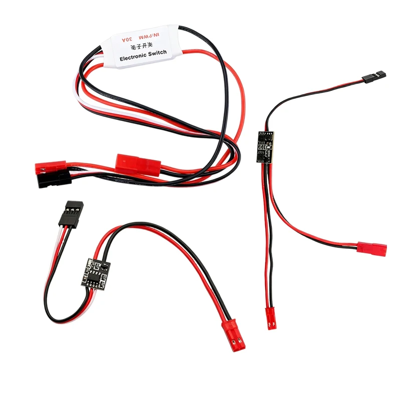 PWM Electronic Switch Module 3V-30V 2A 20A 30A High Low Voltage Electronic Switch For RC Model LED Light Motor Signal Control