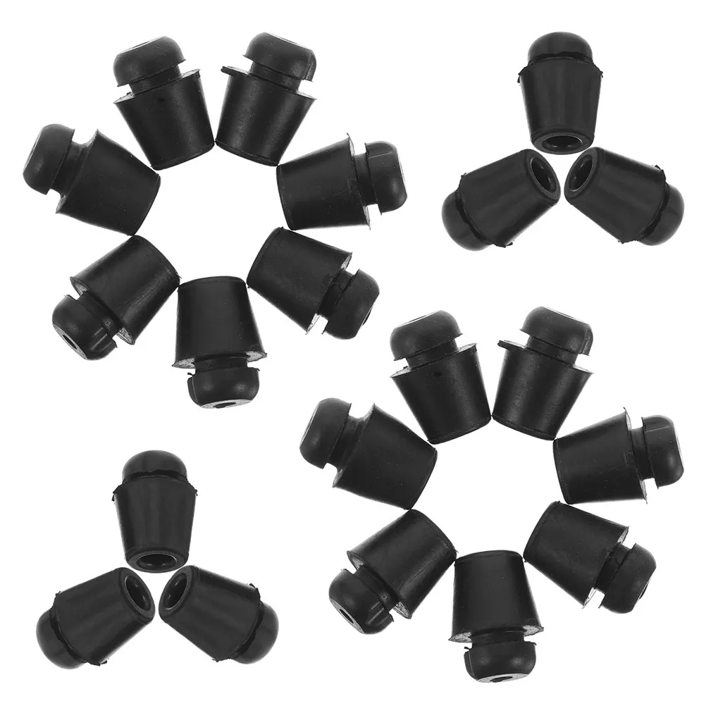 40Pcs Automotive Rubber Mounts for Car Hood Trunk Door Buffer Shock Absorber Pads Engine Cover Trim Stopper Cushion Grommets