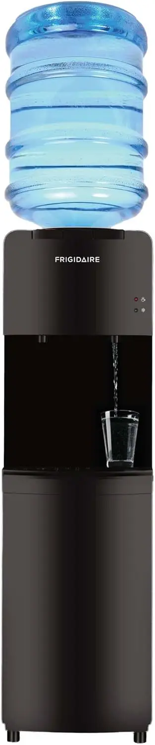 

EFWC498 - Top Loading Cooler Dispenser -Hot & Cold Water - Child Safety Lock - Innovative Slim & Sleek Design, Holds