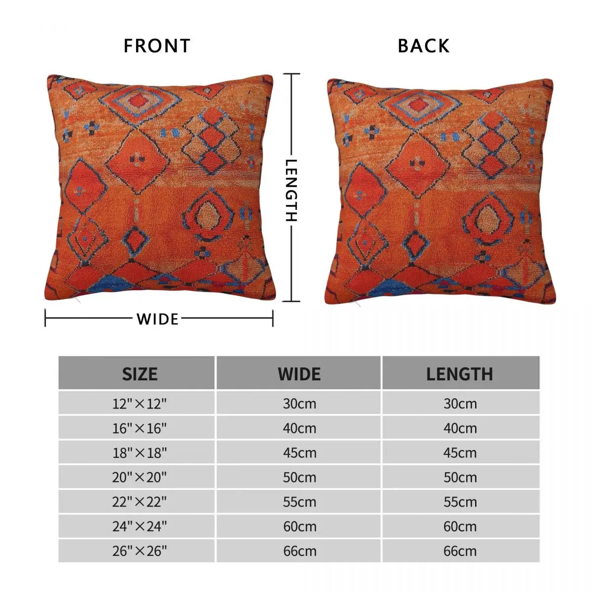 Heritage Moroccan Berber Square Pillowcase Polyester Linen Velvet Creative Zip Decor Throw Pillow Case Sofa Seater Cushion Cover
