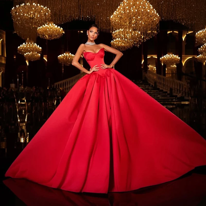 

Thinyfull 2026 A-Line Prom Evening Dresses Saudi Arabia Sweetheart Sleeveless Party Dress Night Cocktail Prom Gowns Customized