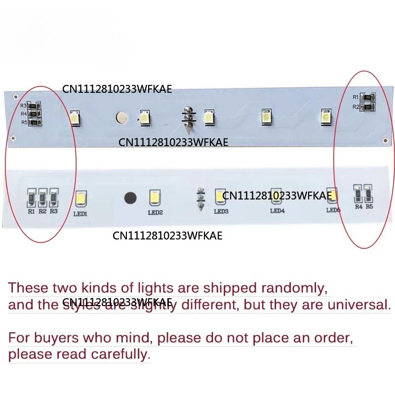 Suitable for Midea refrigerator 502410010020LED strip light BCD-536WKM17431000000072