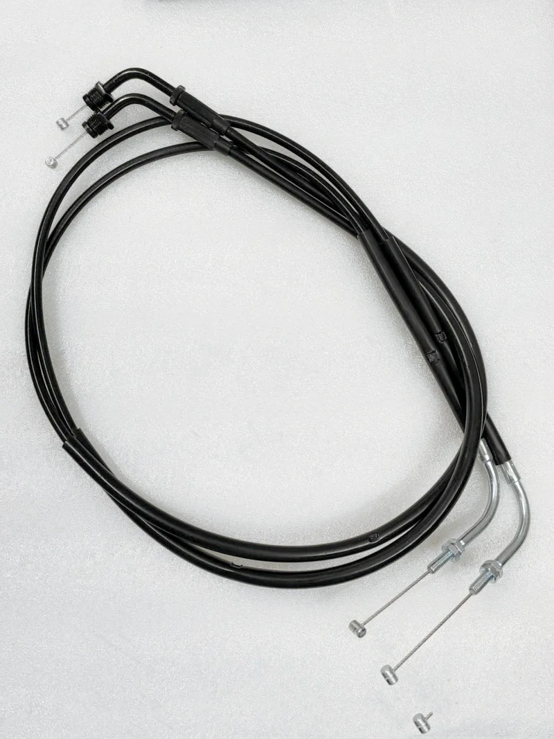 Throttle cable is suitable for SR400 1990-2000 lengthening 15CM