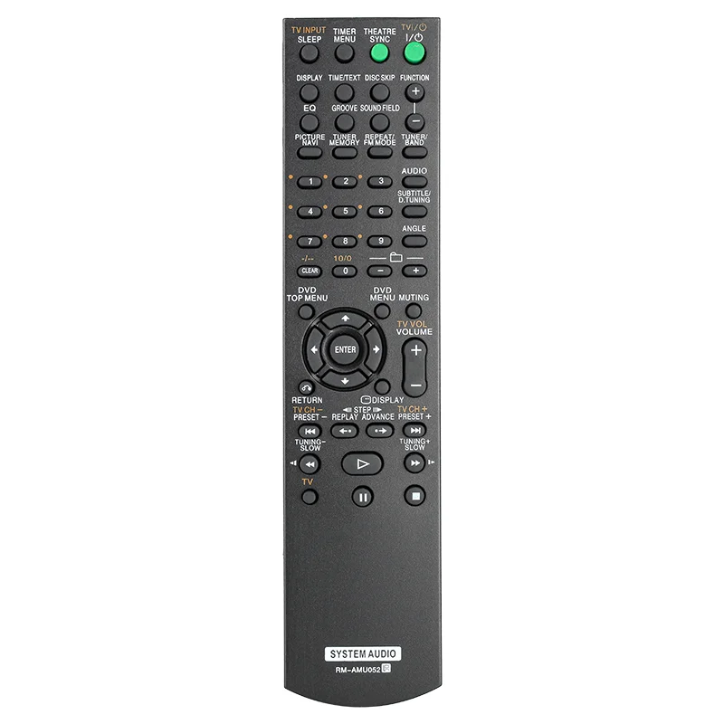 Control Remoto RM-AMU052 RMAMU052 Compatible con el Sistema de Audio Sony Mini Hi-Fi Component RM-AMU005B MHC-GNZ444D MHC-GNZ333D