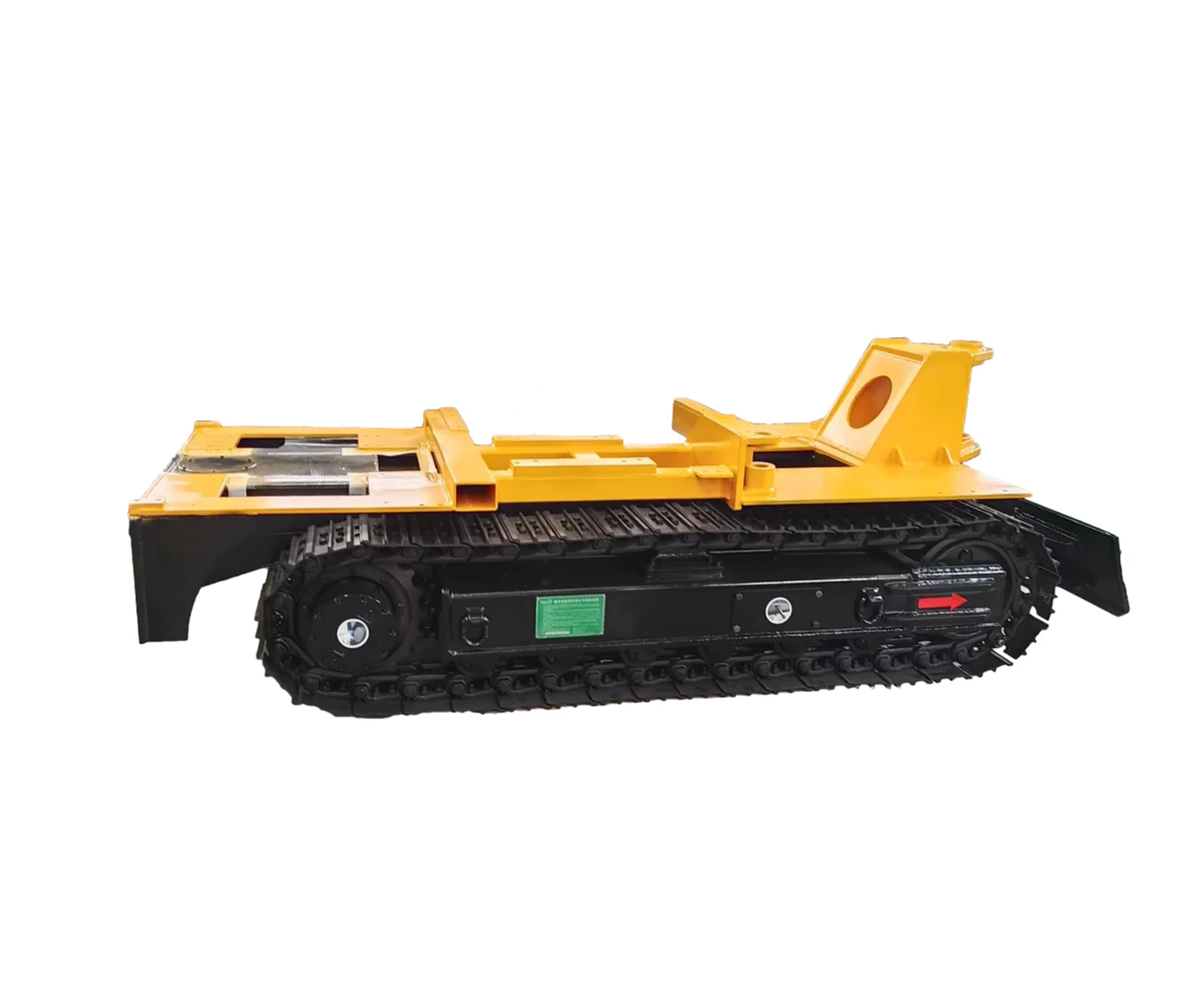 Customized Track Chassis Crawler Track Undercarriage With Platform For Drilling Rig And Crushers