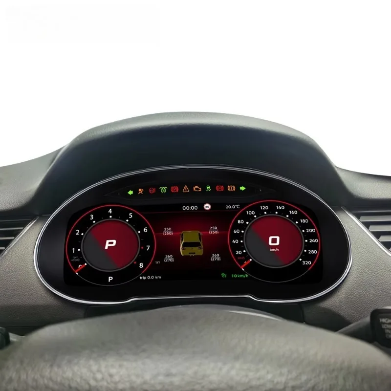 Bingfan 2026 New Digital Instrument  Cluster for Skoda Octavia 2015-2020 Car Dashboard Panel Speedometer