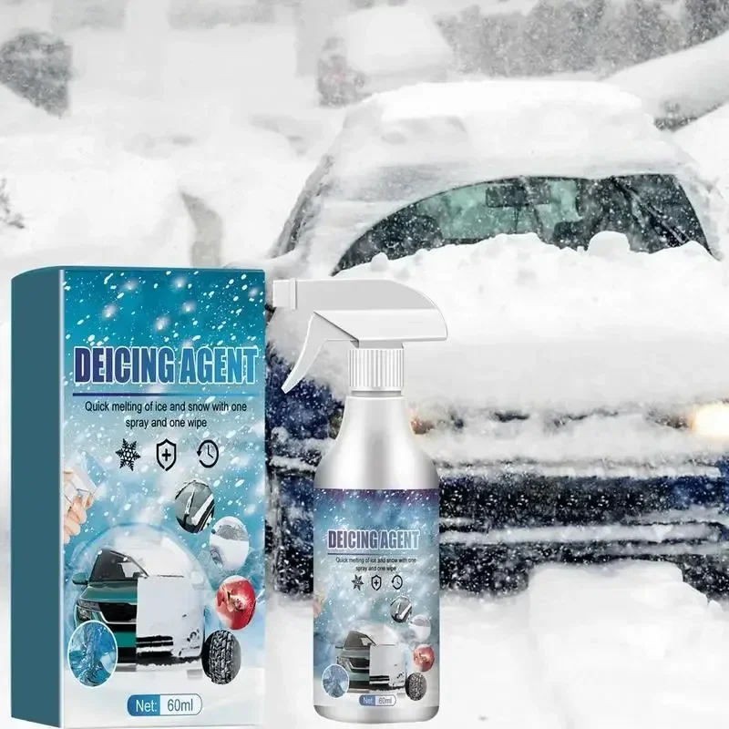 Winter Vehicle Supplies Snow Melting Spray Car Window Glass Deicing Winter De Icing Road Anti Slip Garden Anti-coverage With Ice