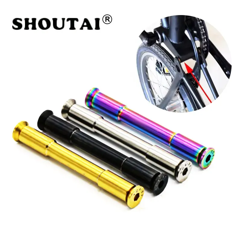 

Титановые опорные винты для BROMPTON, 3-шесть каркаса, поворотная точка заднего вилки, треугольное соединение, титановый вал