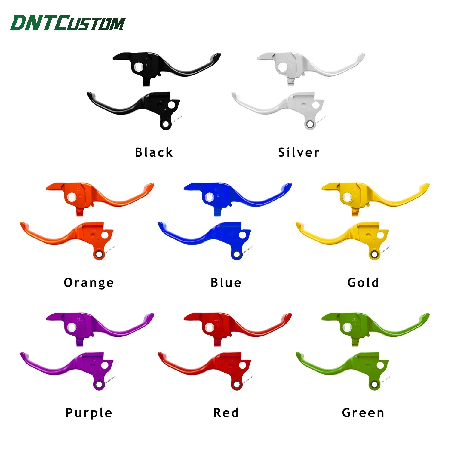 DNTCUSTOM Performance CNC 3 Fingers Handle Brake & Clutch Lever Colored for Harley Touring 2024-later Motorcycle Accessories 4