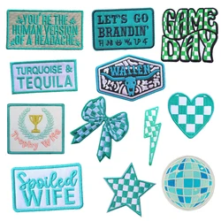 Emblem Clothing Accessories Badge Sticker Embroidered Embroidery Sticker Iron-on Patches