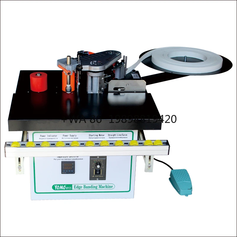 

MY05 Ручной кромкооблицовочный станок с двухсторонним склеиванием для деревообработки ПВХ, изогнутый кромкооблицовочный станок для панелей на основе дерева