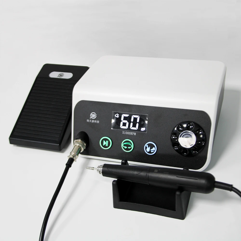 Dental Laboratory DC Brushless Micro Motor 60000 Rpm Grinding Machine Manual/Electric CE Certified Dental Treatment