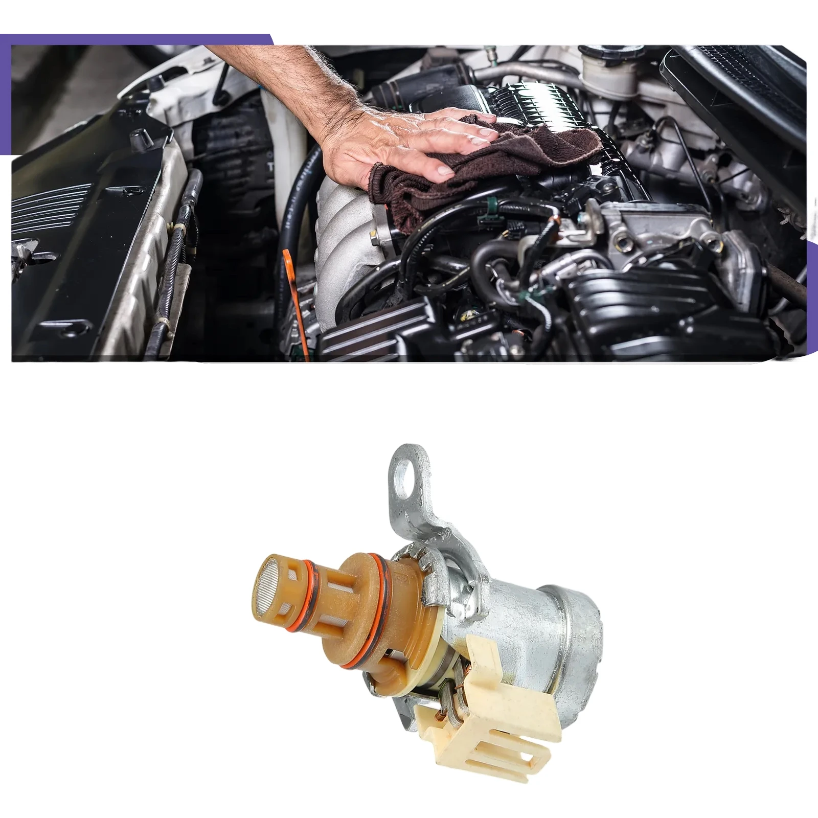 1 szt. Odnowiony wymiana elektromagnesu zmiany biegów pojedynczy niestandardowy dla Chrysler 200 2011-2014 5169313 Części samochodowe silnika AA