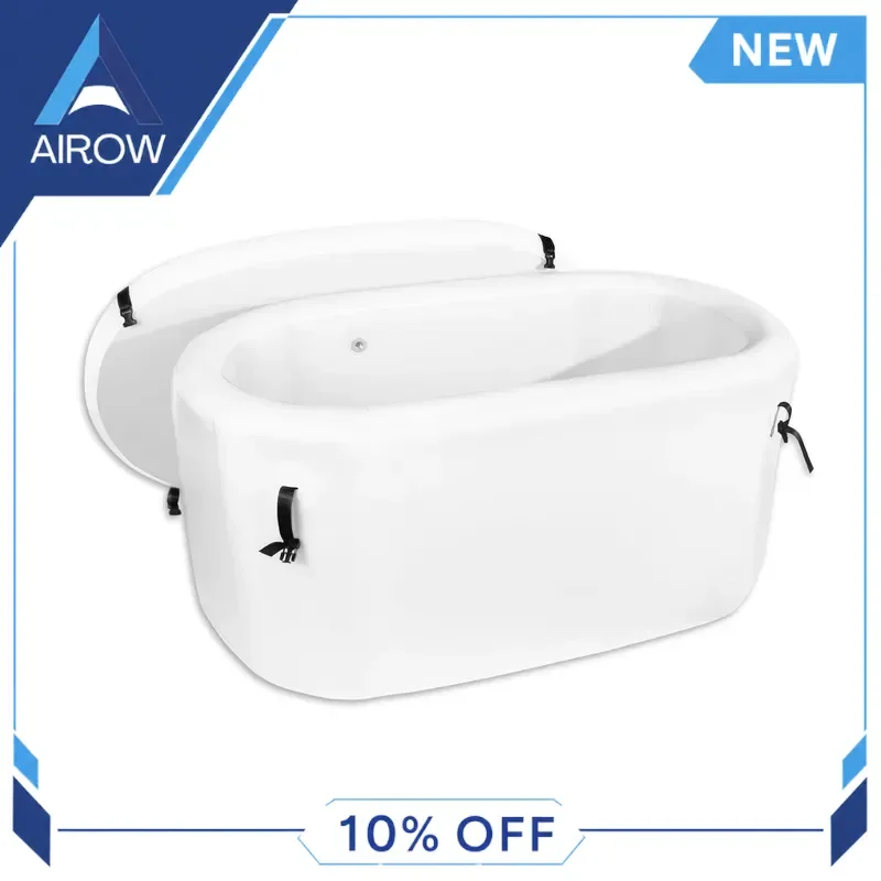 for Portable Inflatable Insulated Cold Plunge Tub Ice Bath Recovery Spa for Athletes Home Outdoor Use Large Size Durable