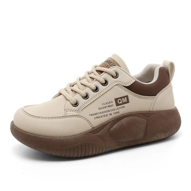 Casual Dames Sneakers Modeontwerper Ronde Neus Dikke Zolen Vrouw Sport Hardloopschoenen Tennis Atletisch Schoeisel