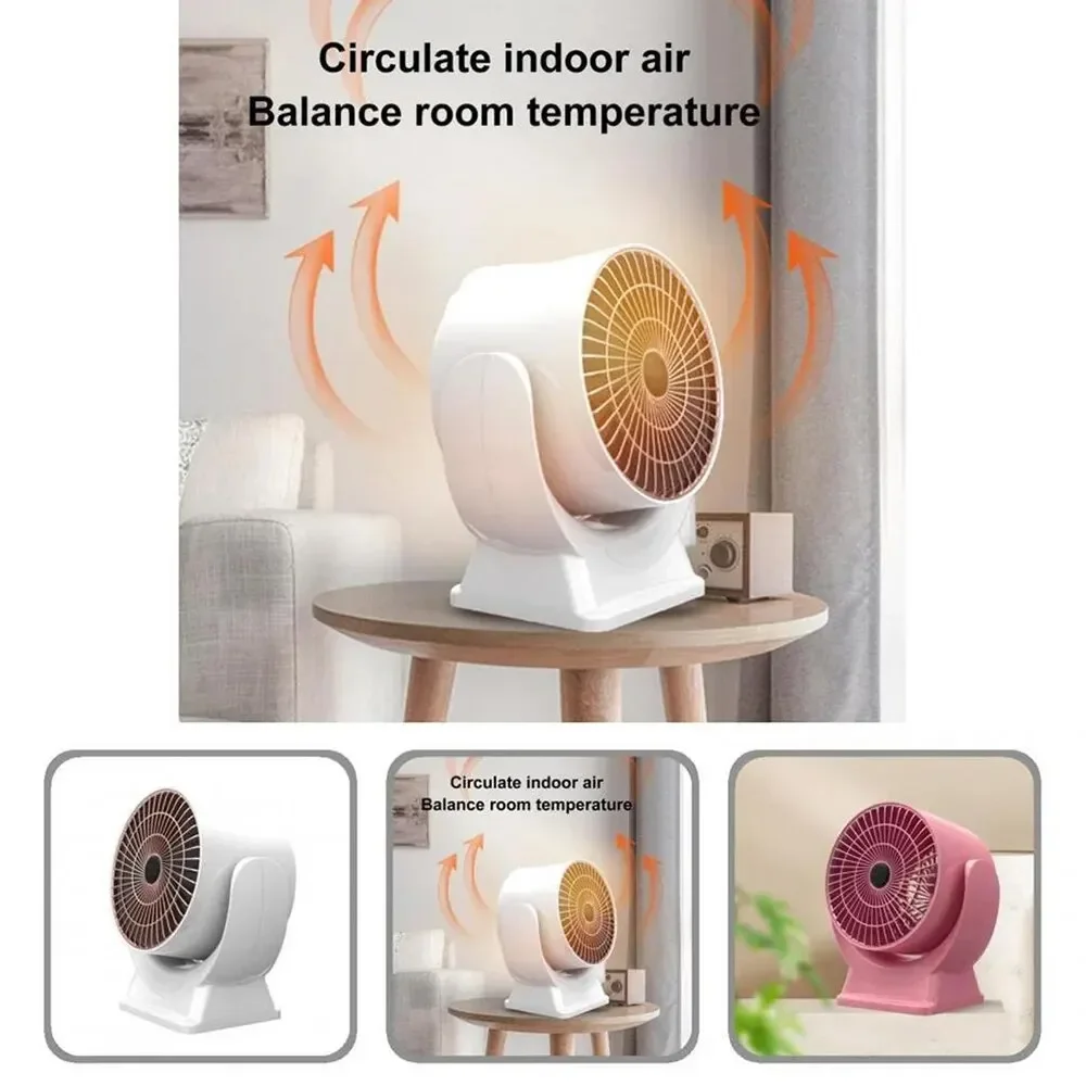 NEW For  Heater Low Noise Air Heater Fast Heating Mini Desktop Fan Heater Winter Heating Warmer for  Office Room