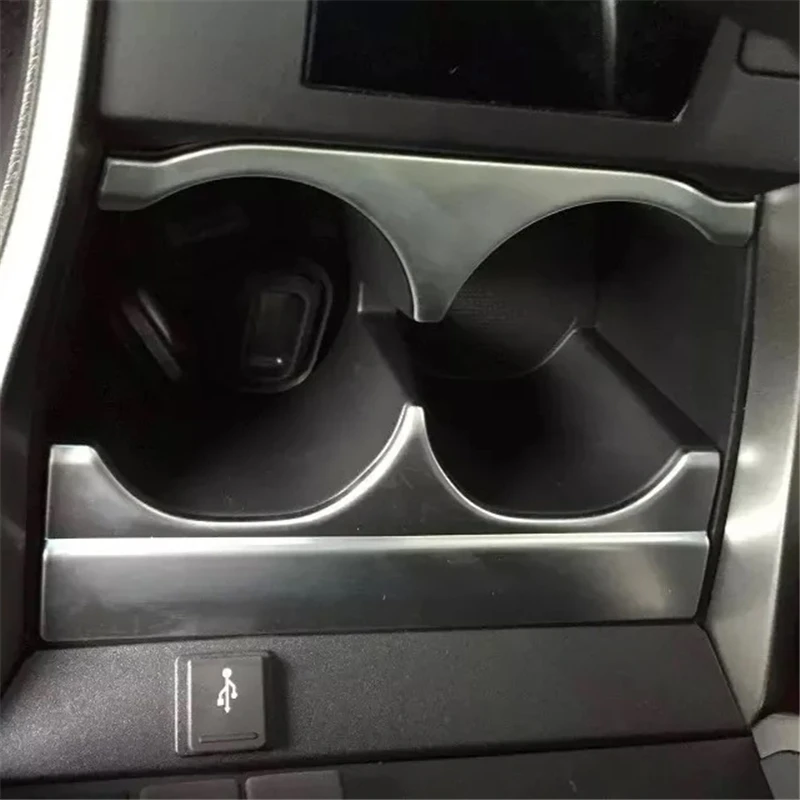 

WELKINRY For Honda City Grace GM 6th Gen 2014-2020 Ballade Car Stick Gear Shift Level Table Base Water Bottle Holder Side Trim