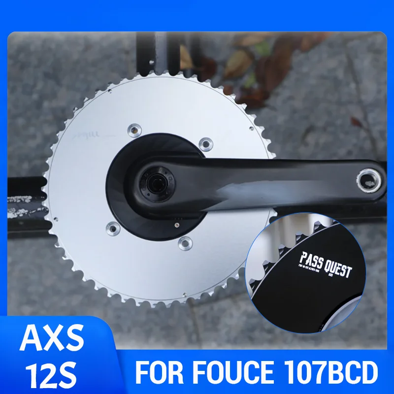 

107 Bcd Chainring For Sram Force Axs 12 Speed Power Meter Narrow Wide Star Road Bike Tray 46t 33t 48t 35t 50t 37t 52t 39t